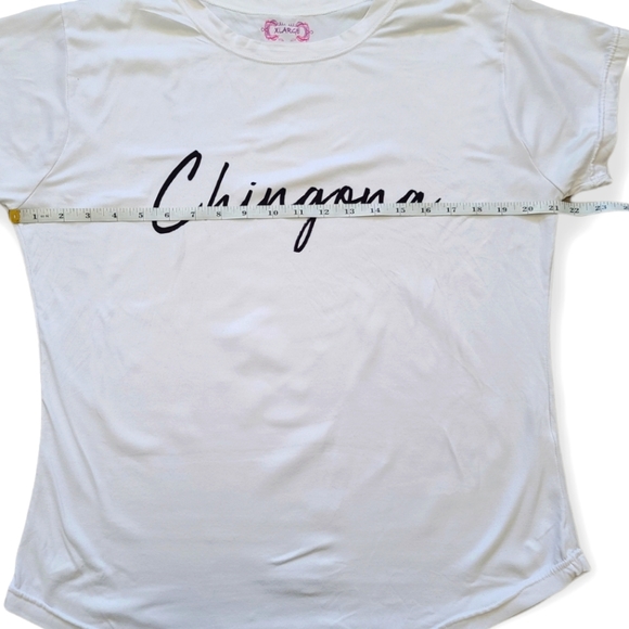 Chingona White Tee - Picture 3 of 6